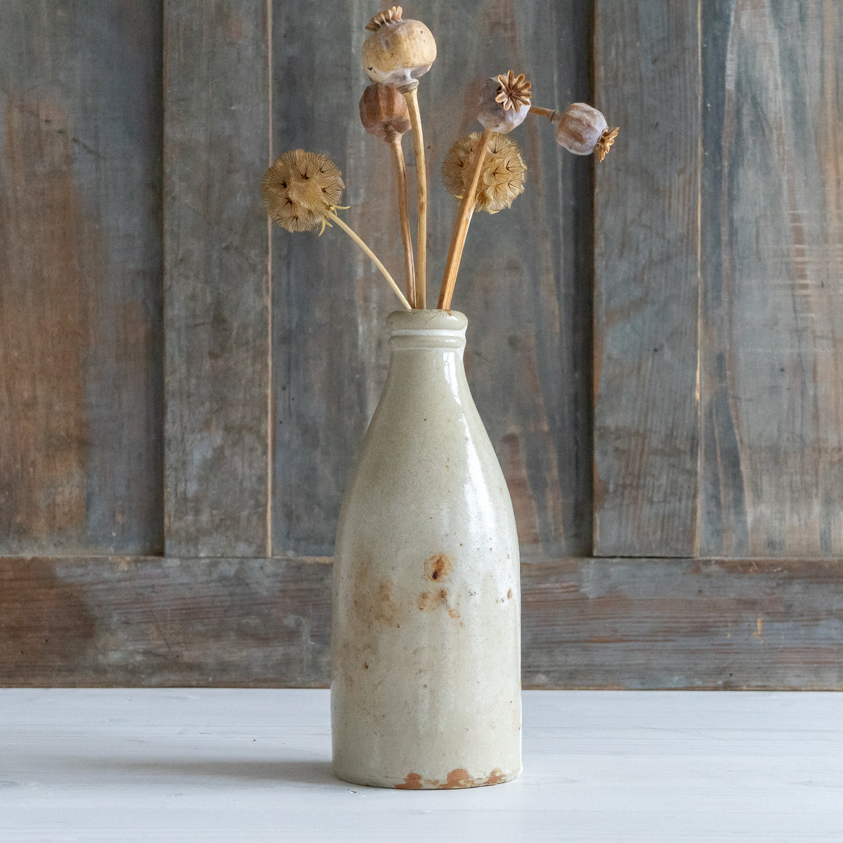 Rustic Stoneware Bottle