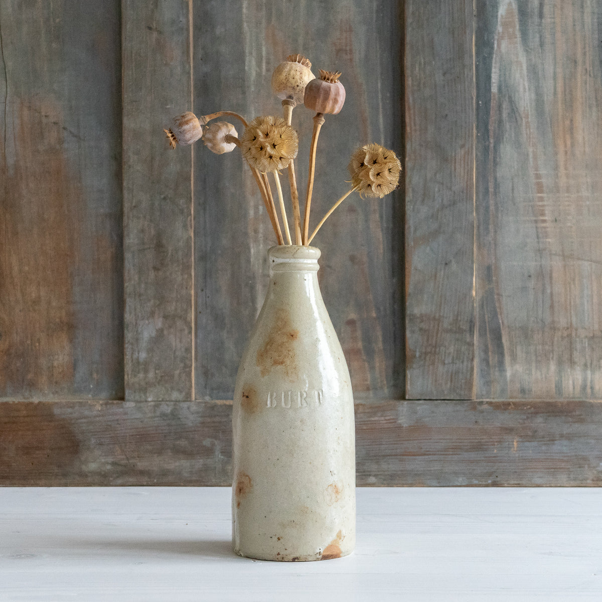 Rustic Stoneware Bottle – Goose Home and Garden