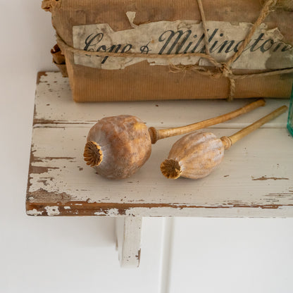 Rustic White Painted Shelf