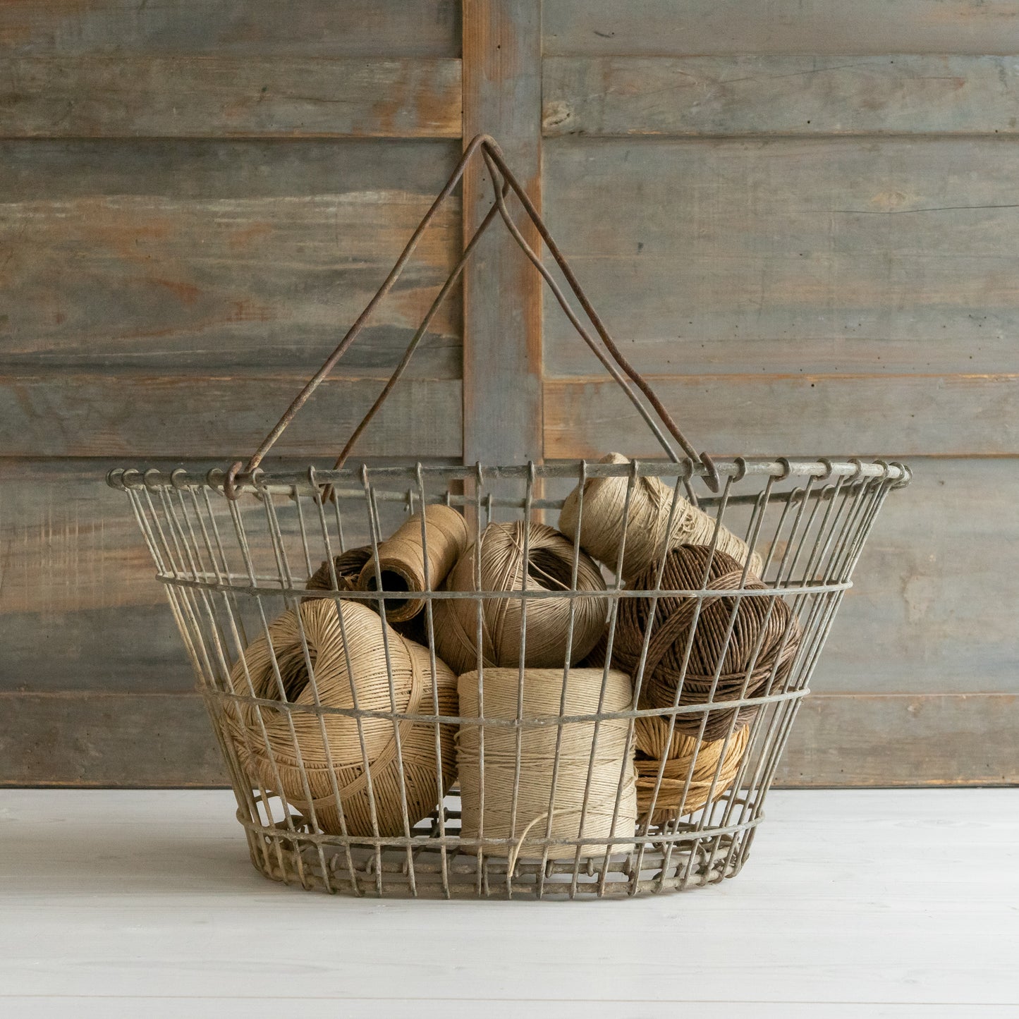 Rustic Wire Work Basket