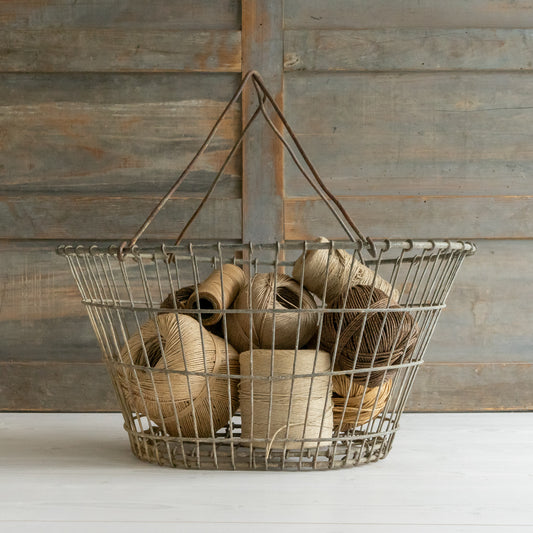 Rustic Wire Work Basket
