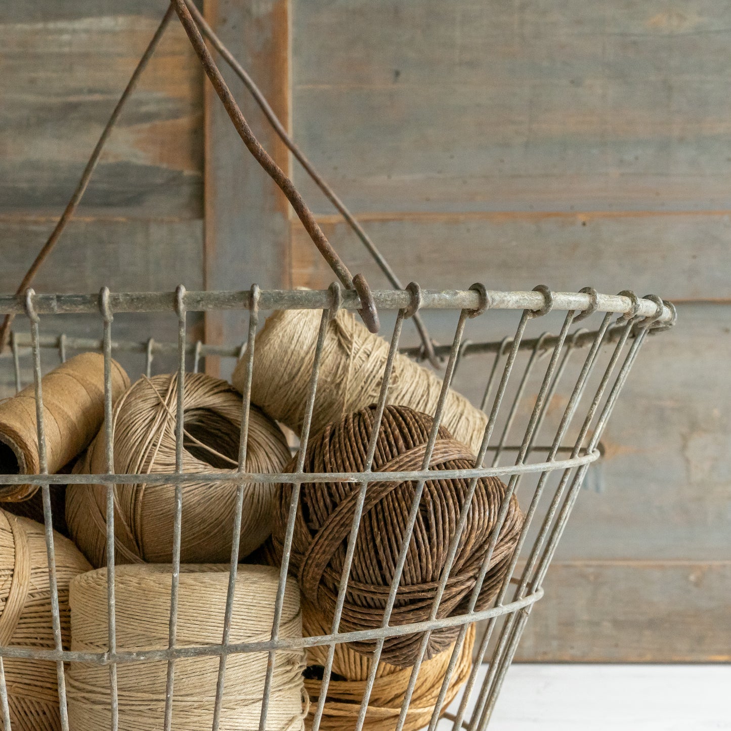 Rustic Wire Work Basket