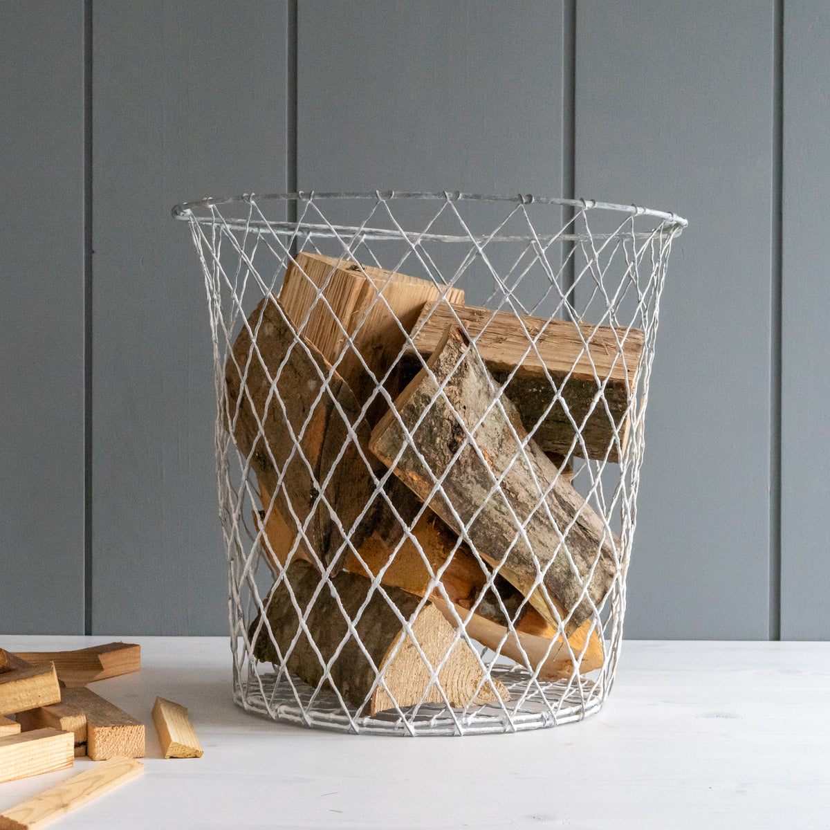 Rustic Wire Work Basket