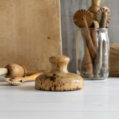 Rustic Wooden Butter Stamp