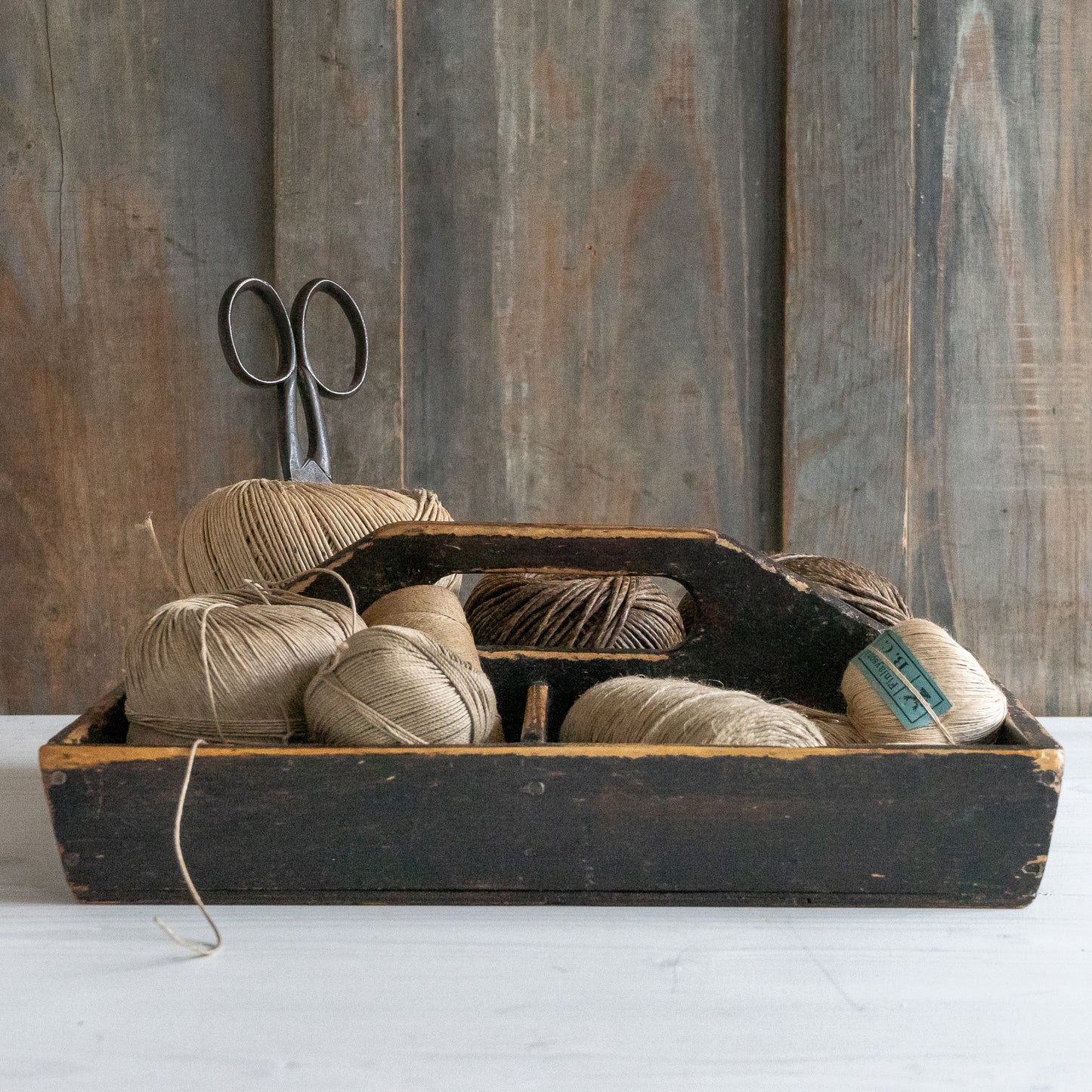 Rustic Wooden Caddy Tray
