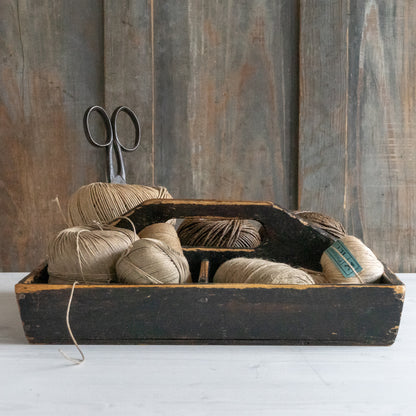 Rustic Wooden Caddy Tray