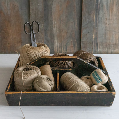Rustic Wooden Caddy Tray