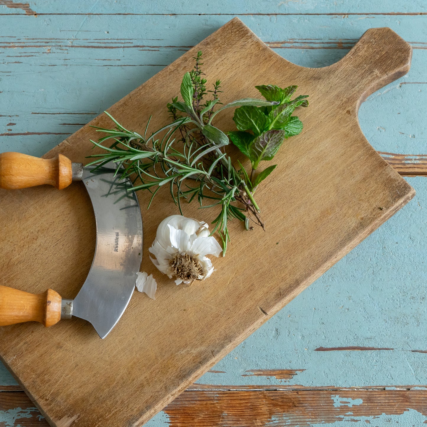Rustic Wooden Chopping Board
