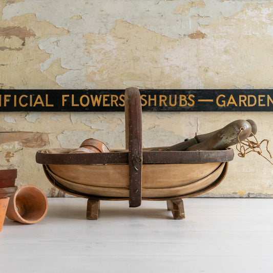 Rustic Wooden Garden Trug