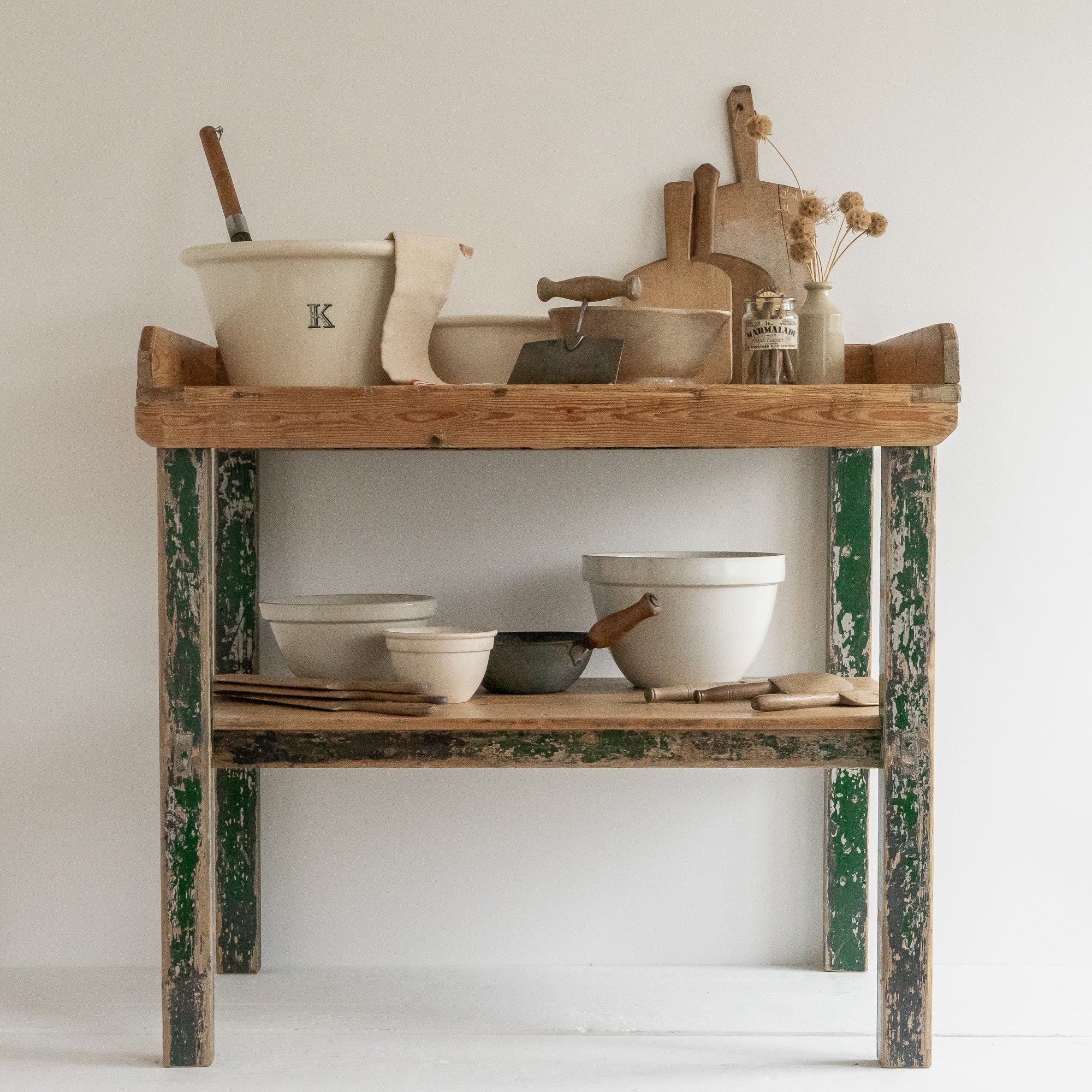 Rustic Work Bench Table – Goose Home and Garden