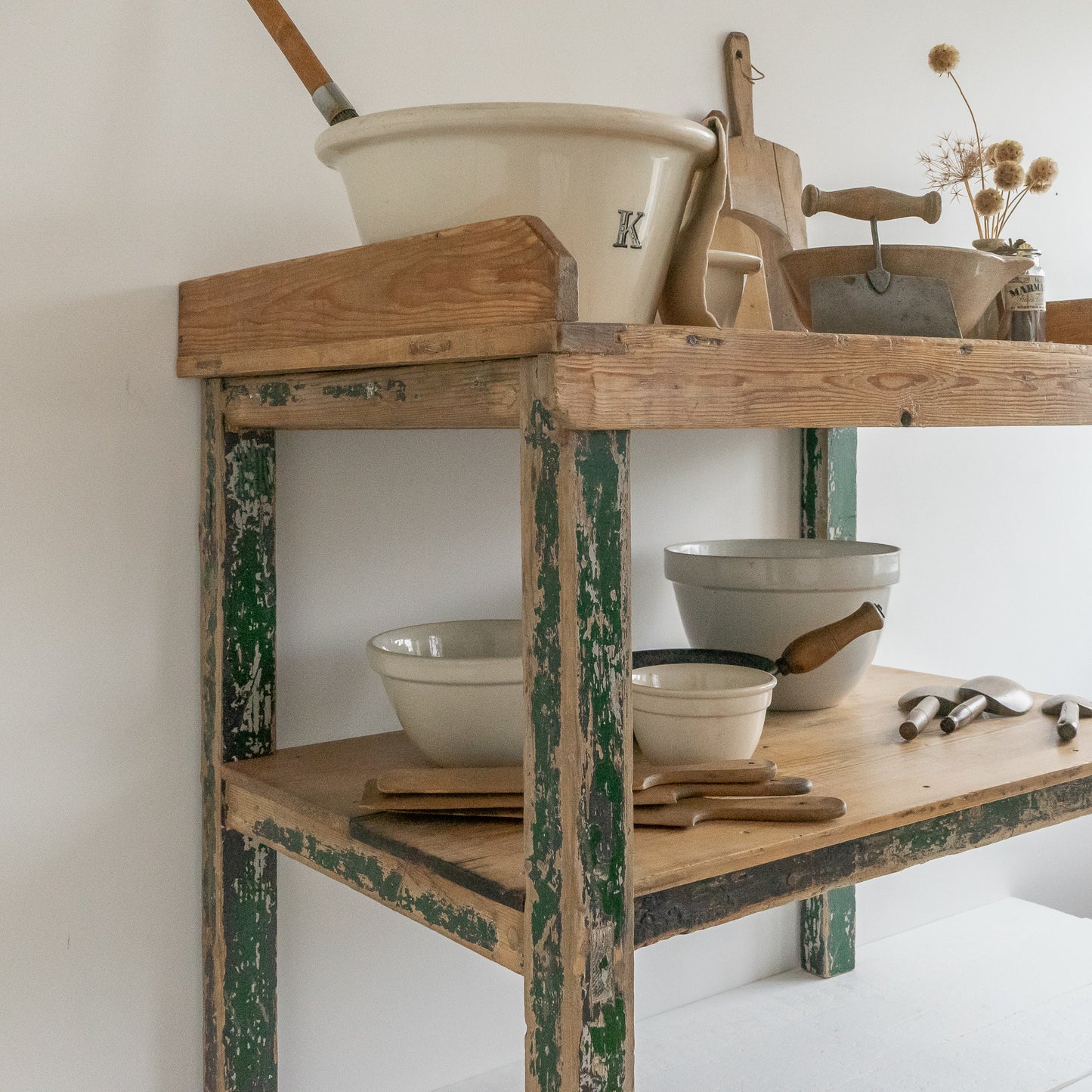 Rustic Work Bench Table