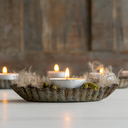 Set of 6 Boat Shape Decorative Patisserie Tins