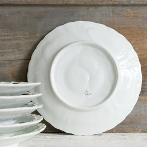 DECORATIVE IRONSTONE OYSTER PLATE