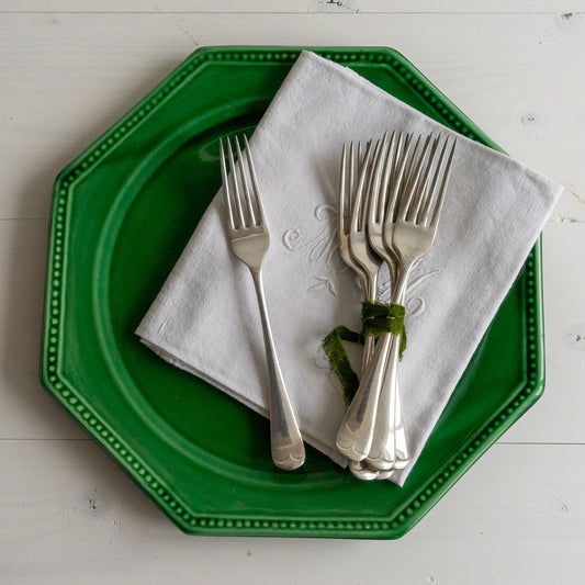 Set of 6 Large Dinner Forks