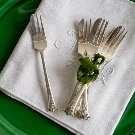 Set of 6 Vintage Cake Forks