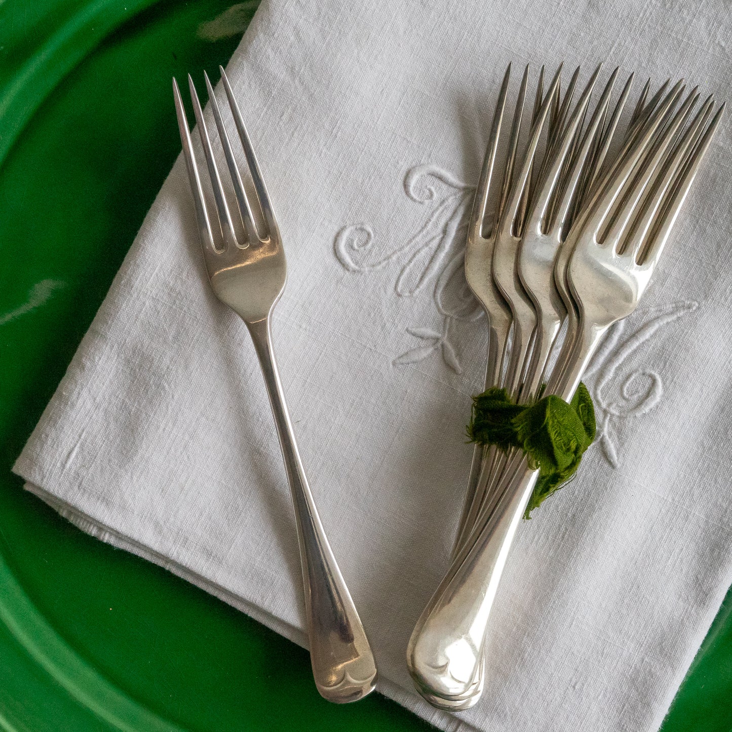 Set of 6 Vintage Side Forks