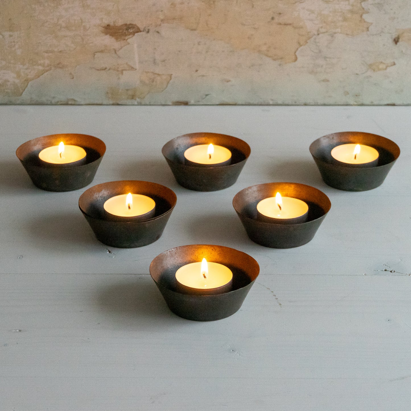 Set of 7 Rustic Patisserie Tins