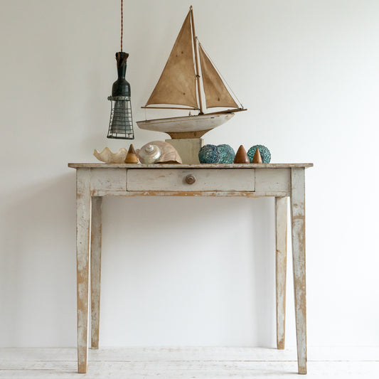 Simple Original Painted French Table
