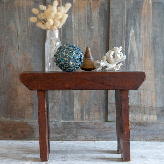 Simple Rustic Wooden Stool
