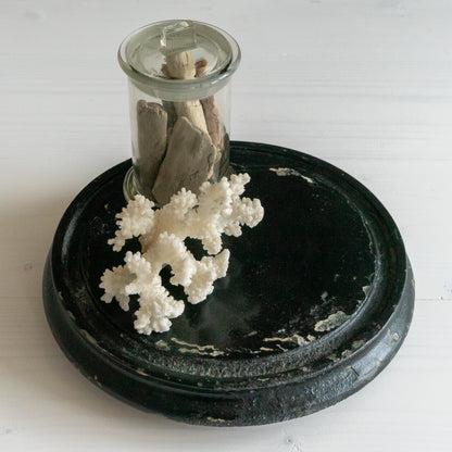 Small Round Ebonised Dome Base