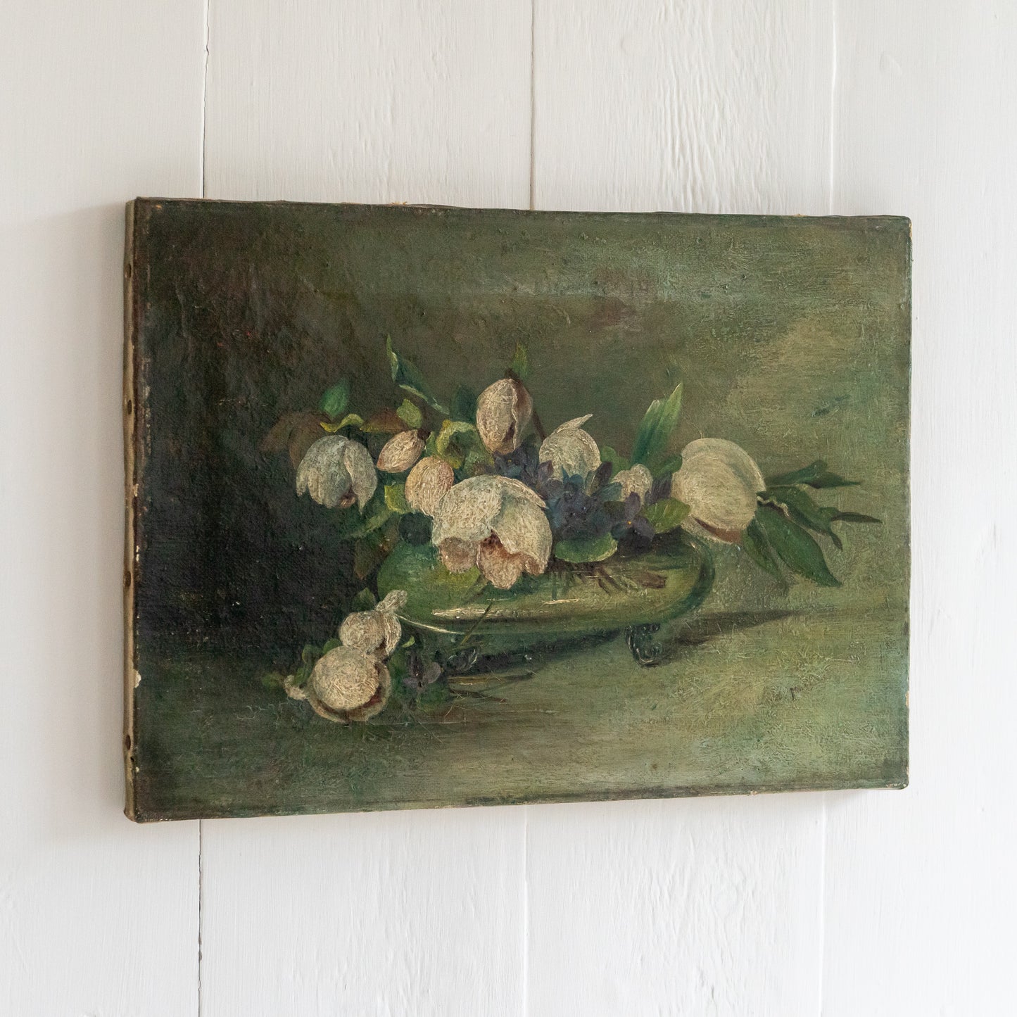 Stunning Floral Oil on Canvas Painting