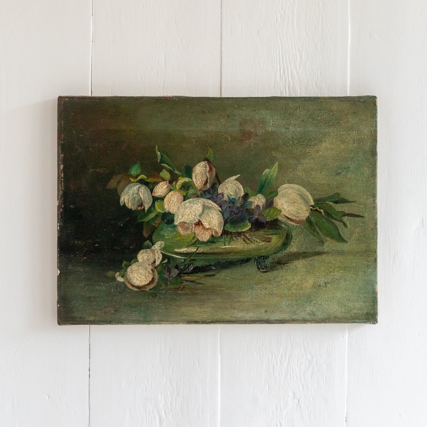 Stunning Floral Oil on Canvas Painting
