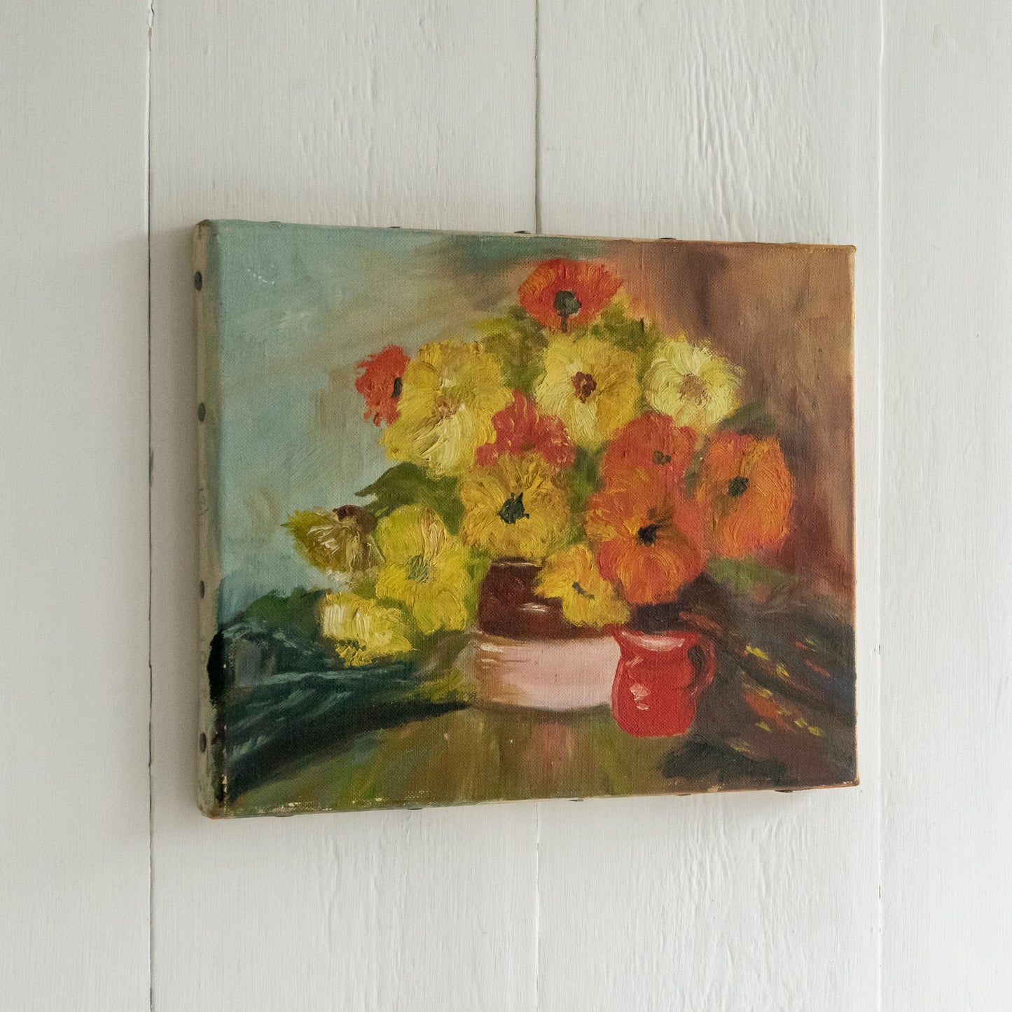 Sweet Little Bright Floral Painting