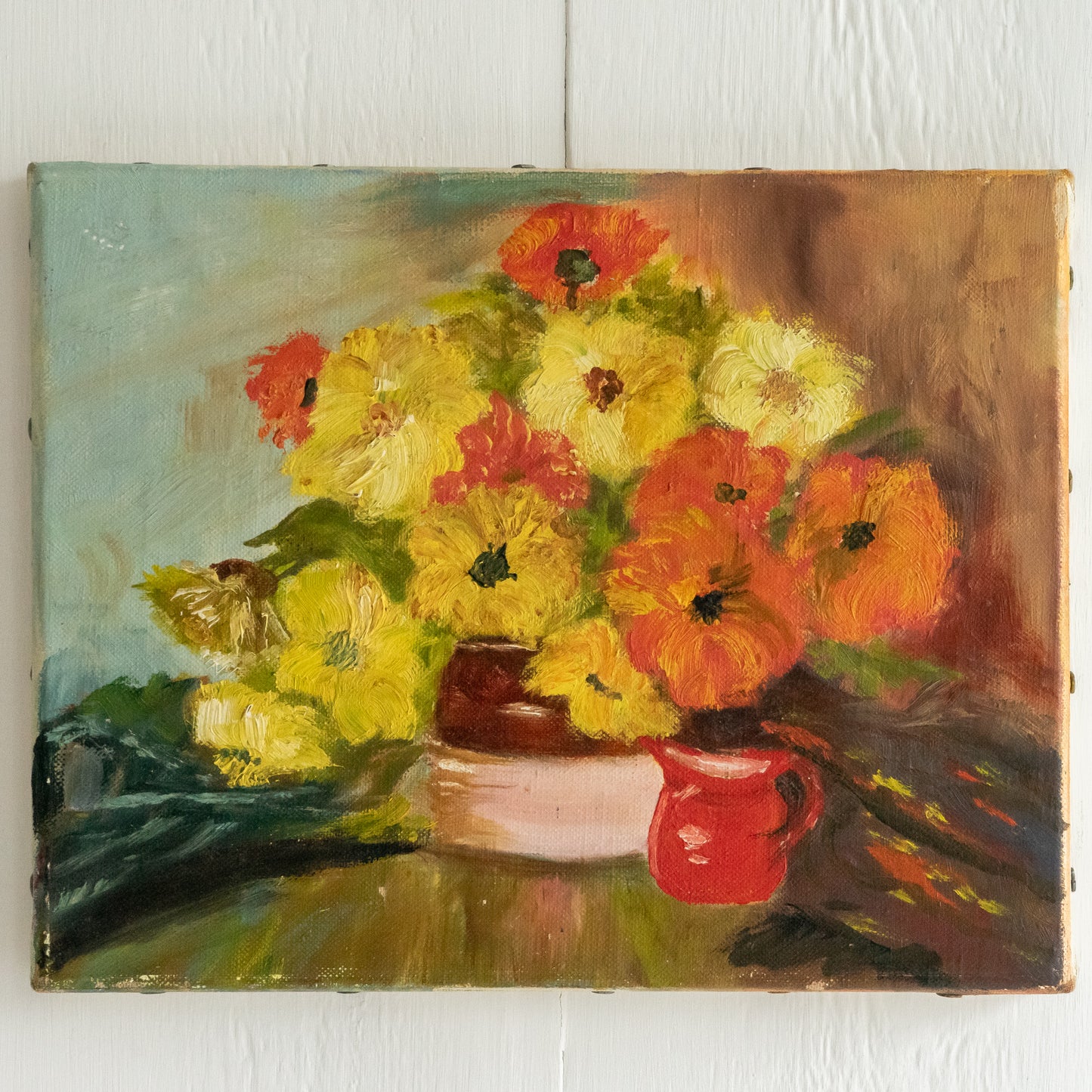 Sweet Little Bright Floral Painting