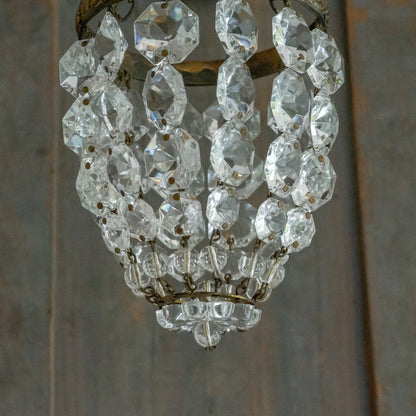 Sweet Little Crystal Bag Chandelier