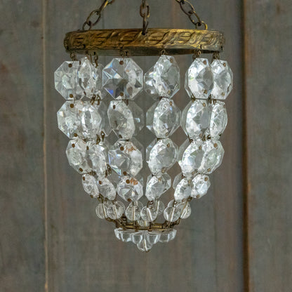 Sweet Little Crystal Bag Chandelier