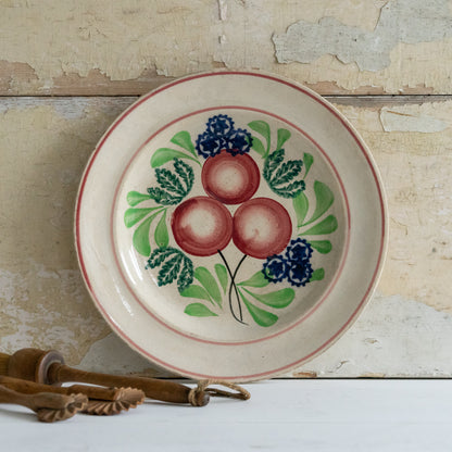 Antique Spongeware Plate