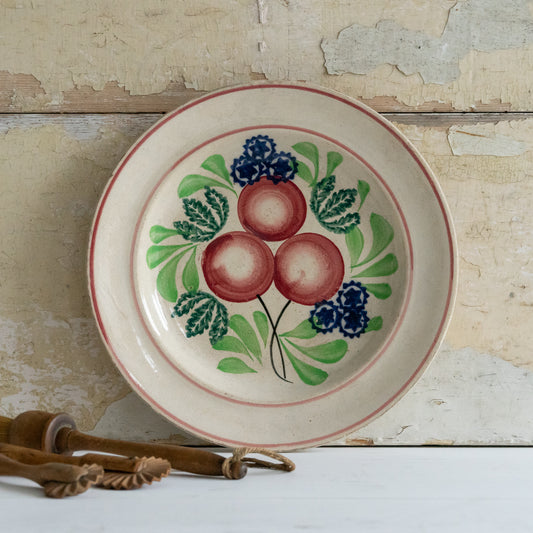 Antique Spongeware Plate