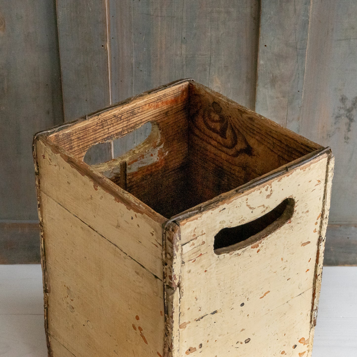 Tall Original Painting Storage Box