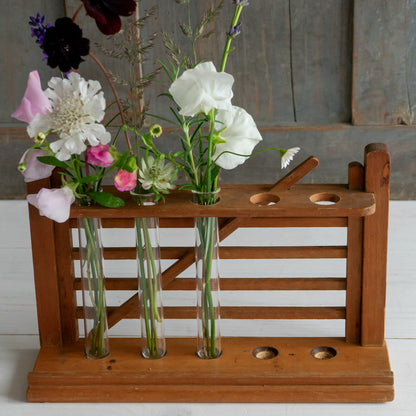 Test Tube Rack Posy Holder