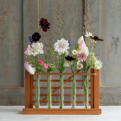 Test Tube Rack Posy Holder