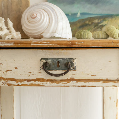Timeworn Painted Side Table