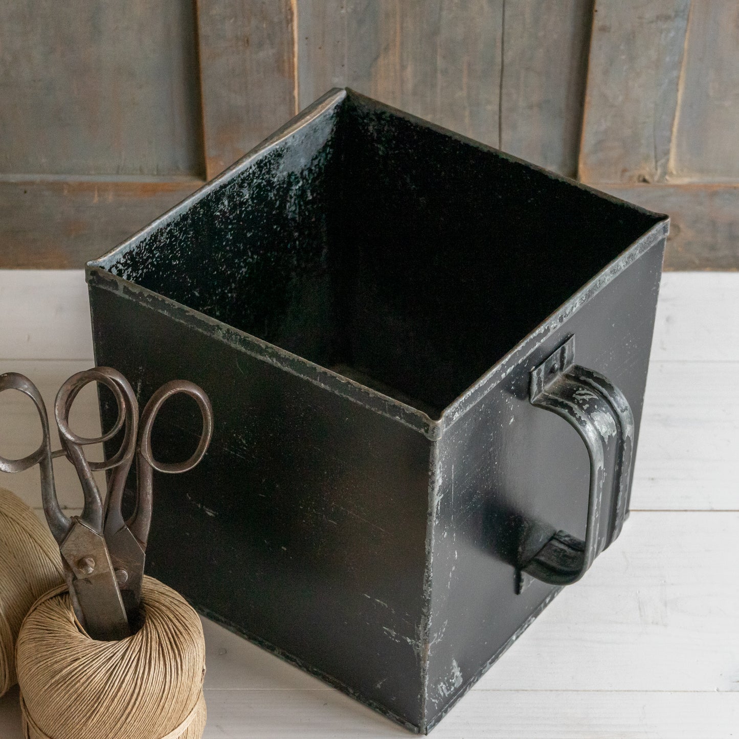 Timeworn Tin Drawer