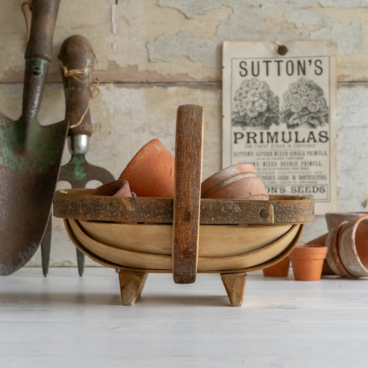 Tiny Rustic Wooden Trug