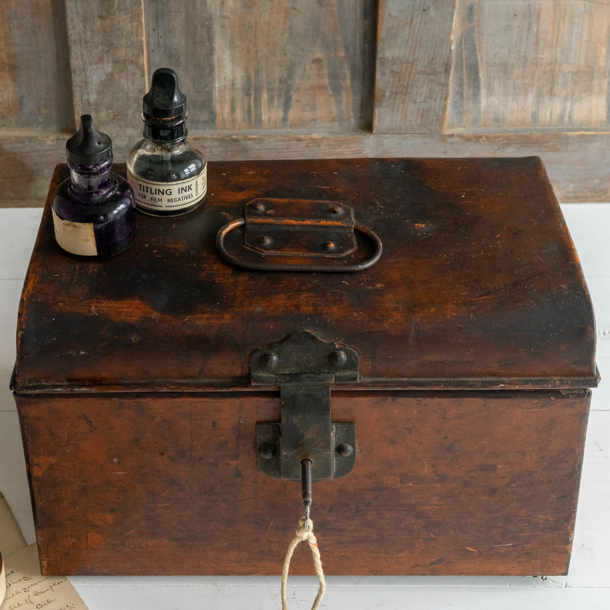 Toleware Tin Trunk
