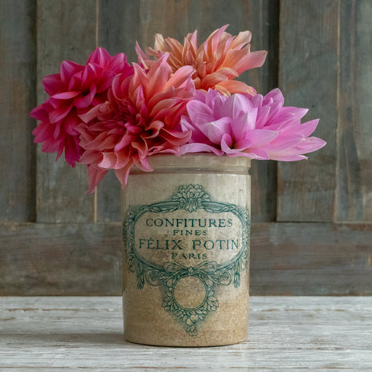 Vintage Felix Potin Confiture Pot