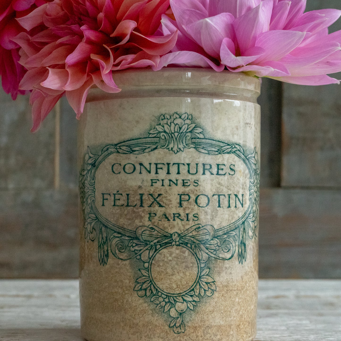 Vintage Felix Potin Confiture Pot