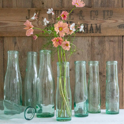 Vintage French Pale Green Bottle
