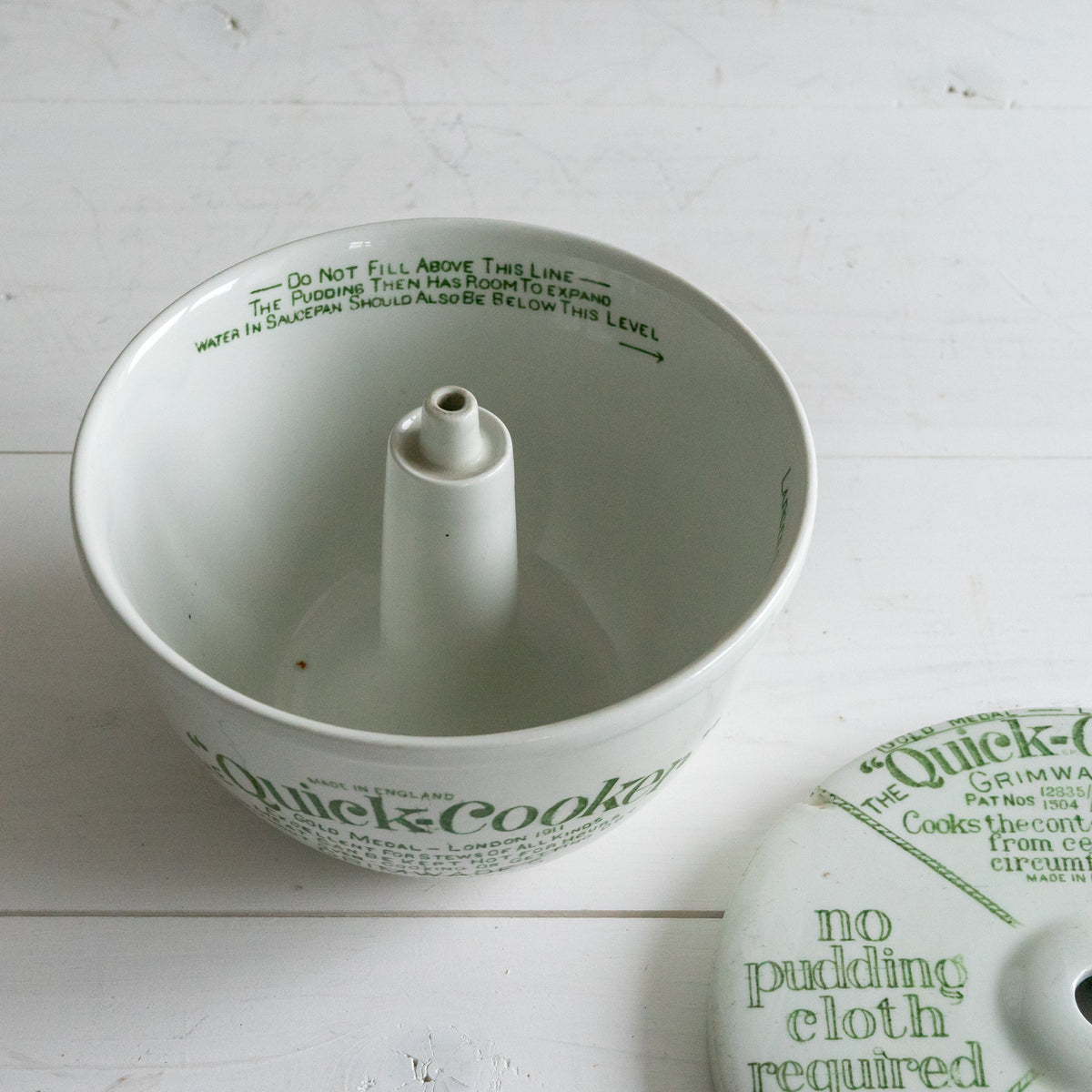 Vintage Ironstone Grimwade Quick Cooker