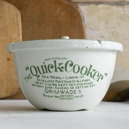 Vintage Ironstone Grimwade Quick Cooker