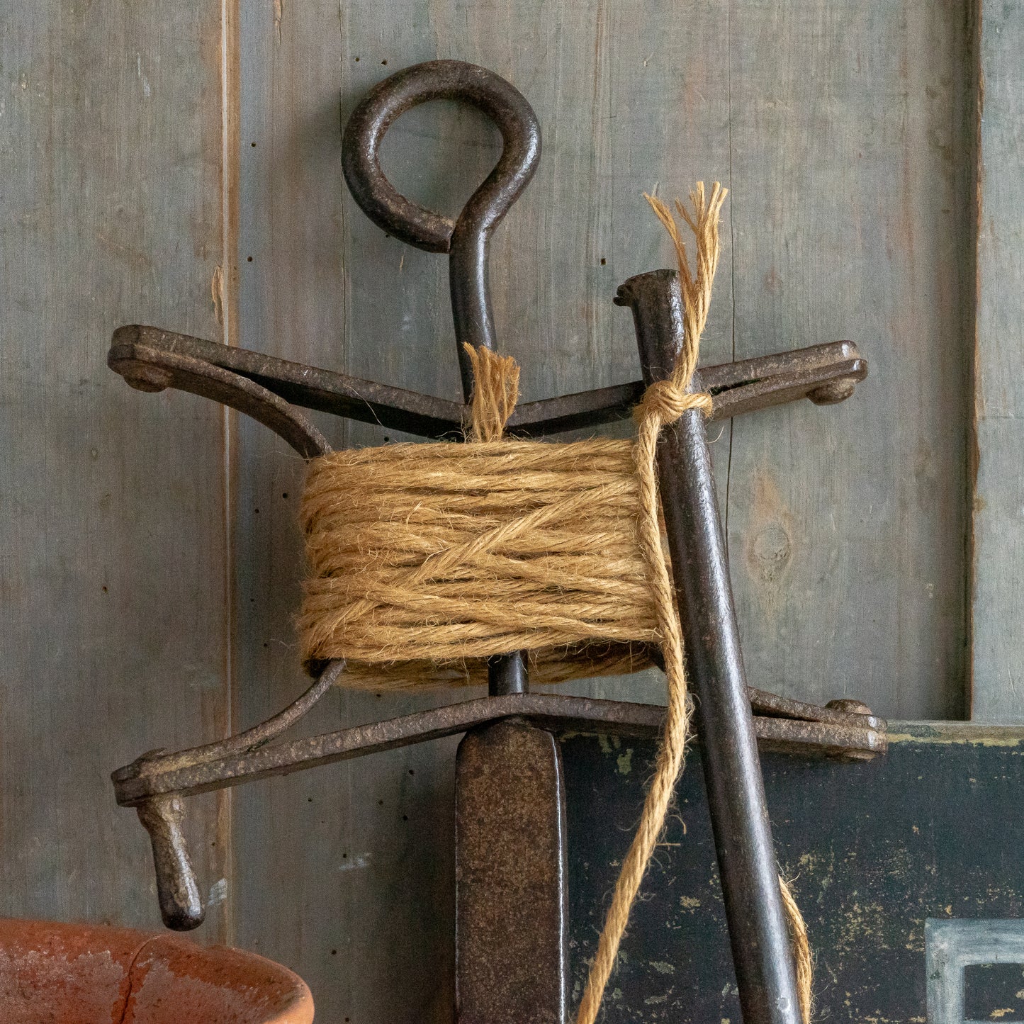 Vintage Cast Iron Garden Line