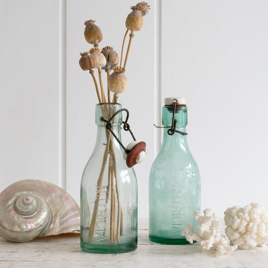 Vintage French Glass Bottle