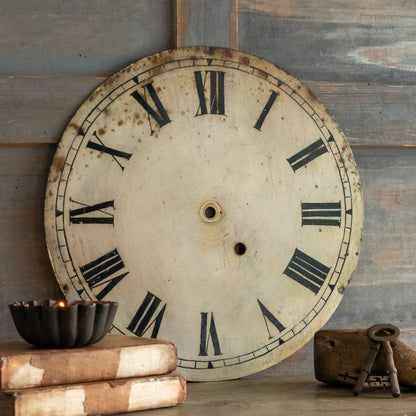 Vintage Hand Painted Clock Face #2