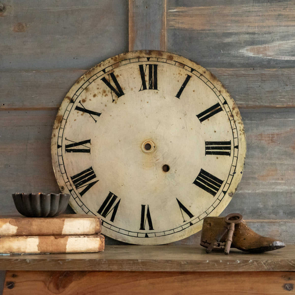 Vintage Hand Painted Clock Face #2
