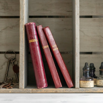 Vintage Hand Written Journal, Day Book and Ledger