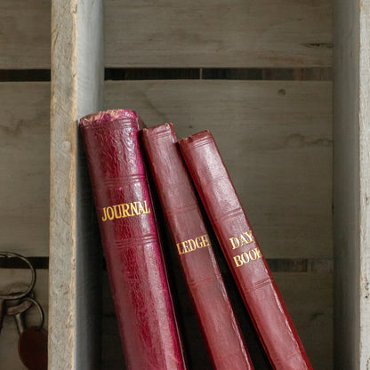 Vintage Hand Written Journal, Day Book and Ledger